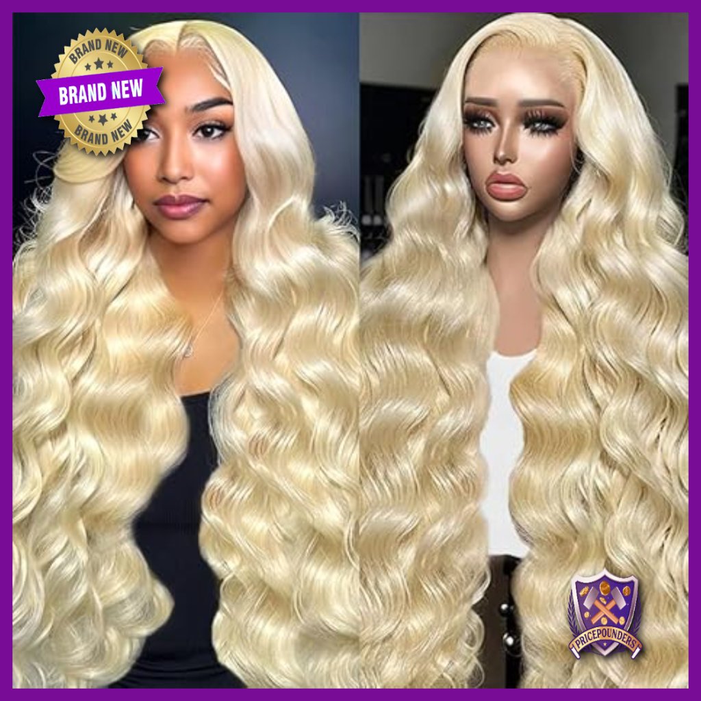 13x6 Lace Front Wig Human Hair 28 Inch Body Wave Hd Lace Pre Plucked